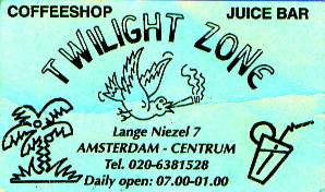 Twilight Zone card