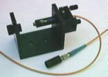 Coupler, fiber optic and output colliminator