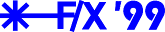 Laser F/X '99 logo
