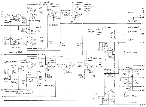 Tropel scan amp diagram